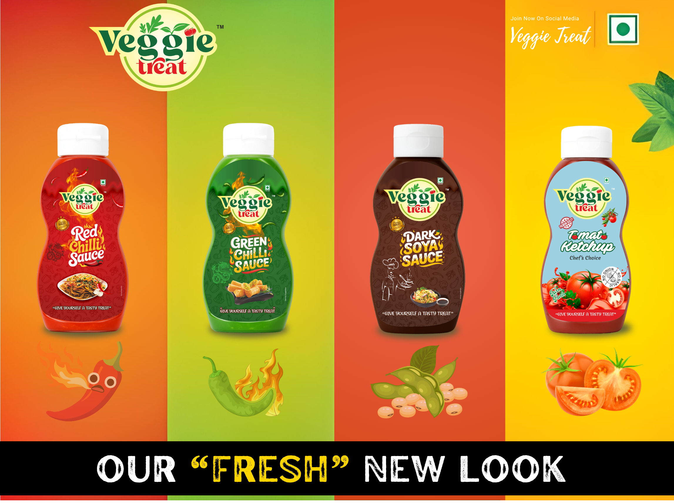 Veggie Treat product showcase